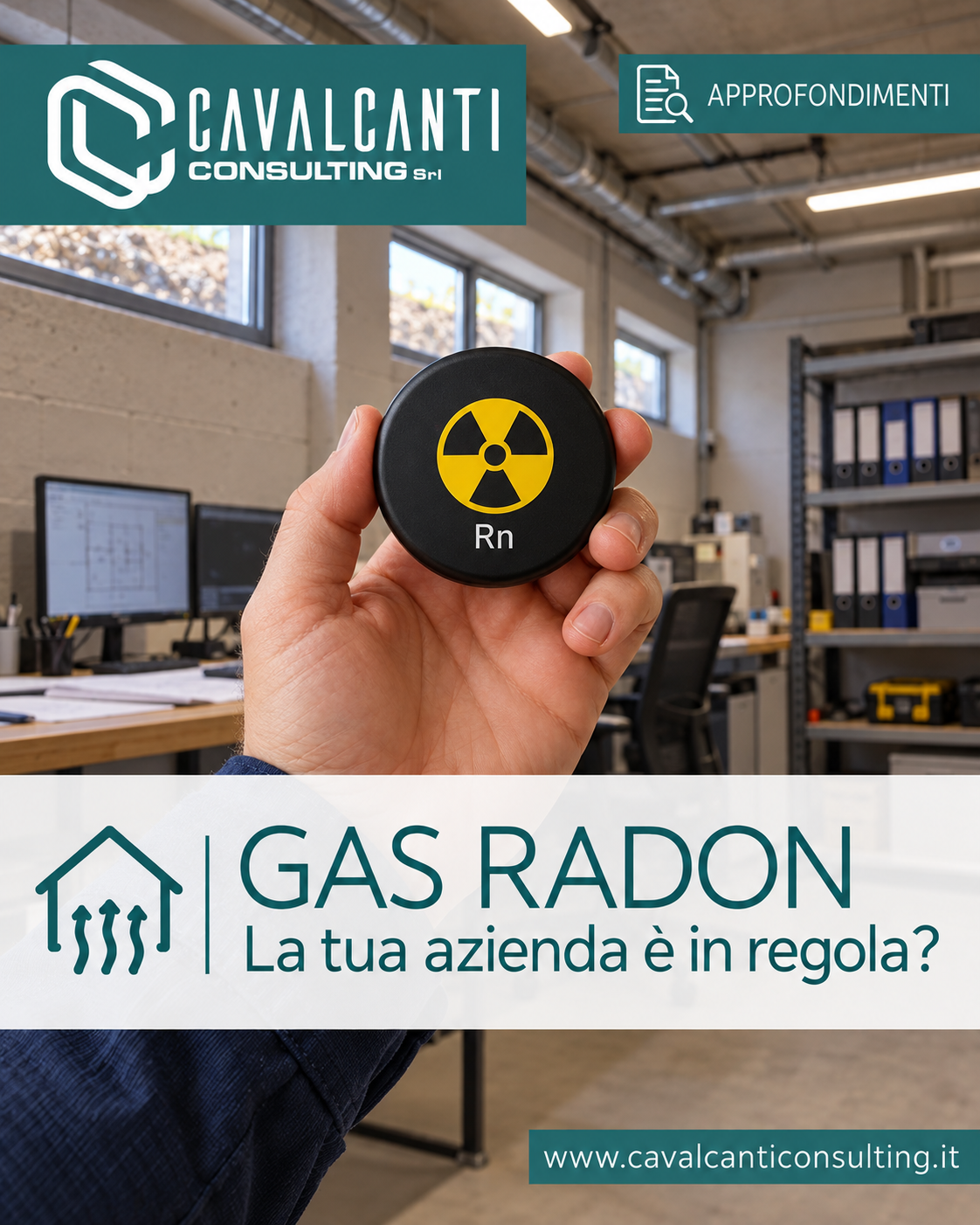 Gas Radon nei luoghi di lavoro